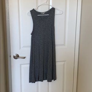 Madewell striped tank dress